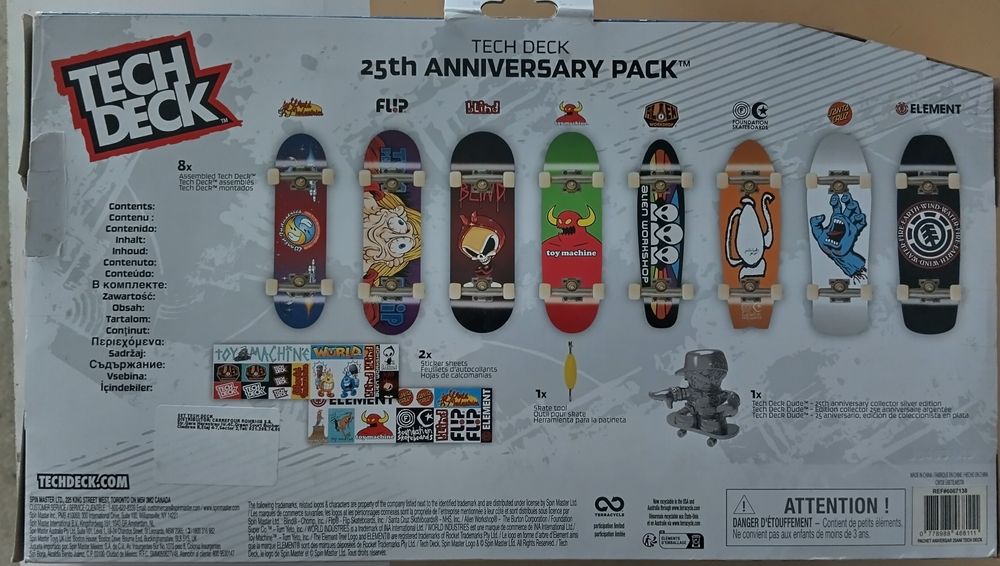 Tech Deck - 25th Anniversary Pack - nou, sigilat