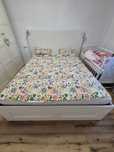Pat ikea cu 4 sertare 160×200