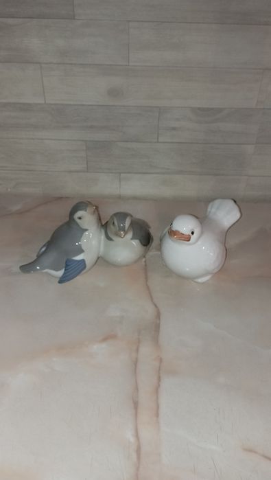 păsări din portelan