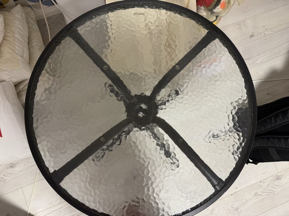 Vand masuta cafea , terasa, de sticla