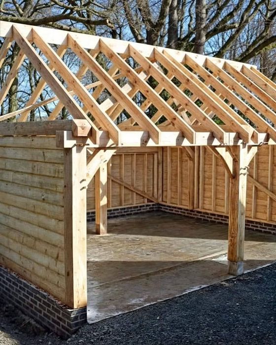 Executăm garaje terase,din lemn