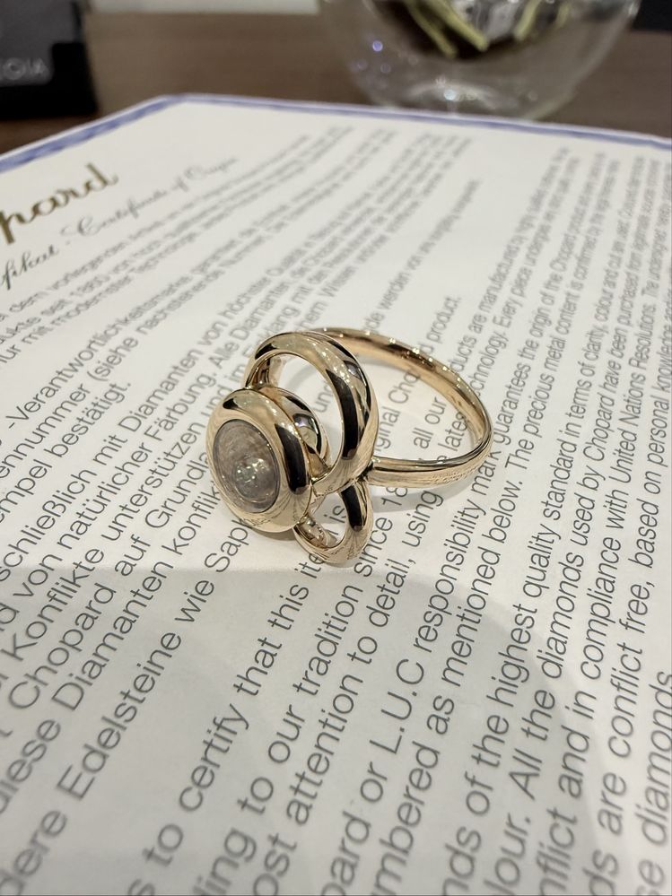 Кольцо Chopard Happy Dreams 829769
