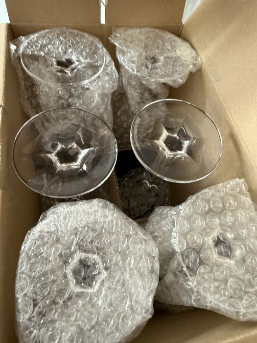 Pahare vin cristal bohemia Brixton