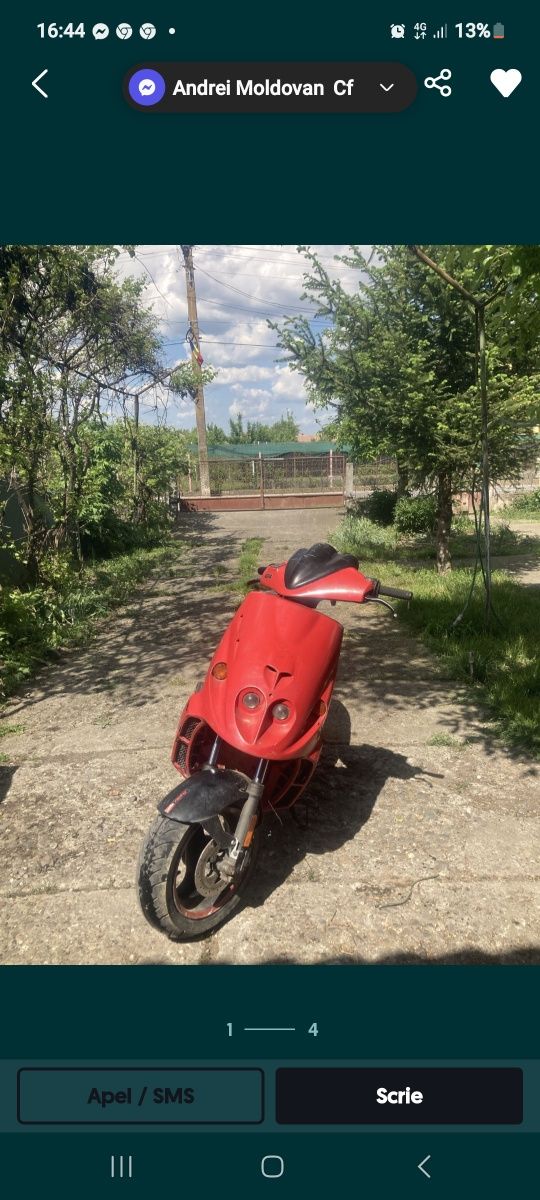 Malagutti f12 și Yamaha Neos