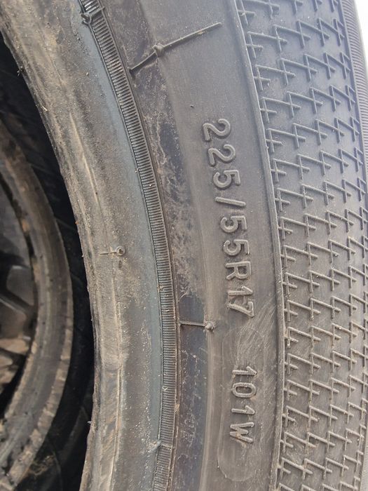 Anvelope 225/55R17 marca Kleber, M +S, DOT 2021, 7 mm