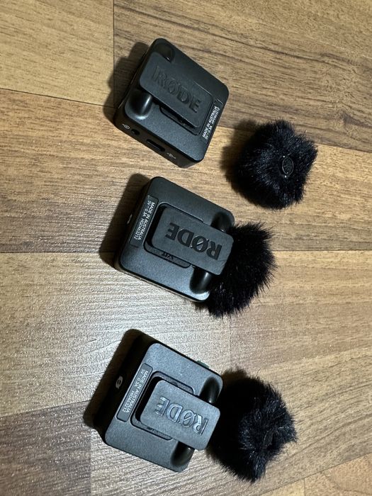 Set complet microfoane wireless rode go 2