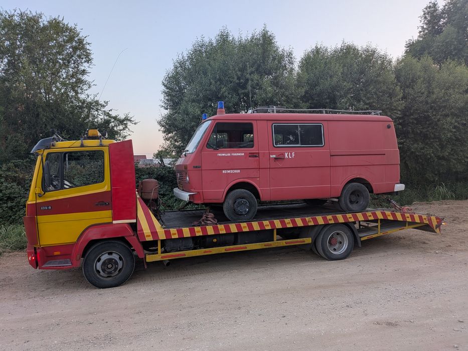 Vând autoplatforma b14 Mercedes Benz 814  7,5t