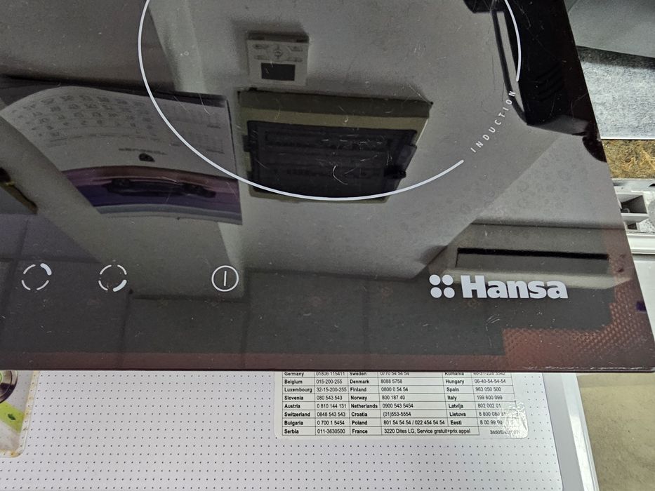 Плот за вграждане Hansa Индукция, 4 Нагревателни зони, Тайме