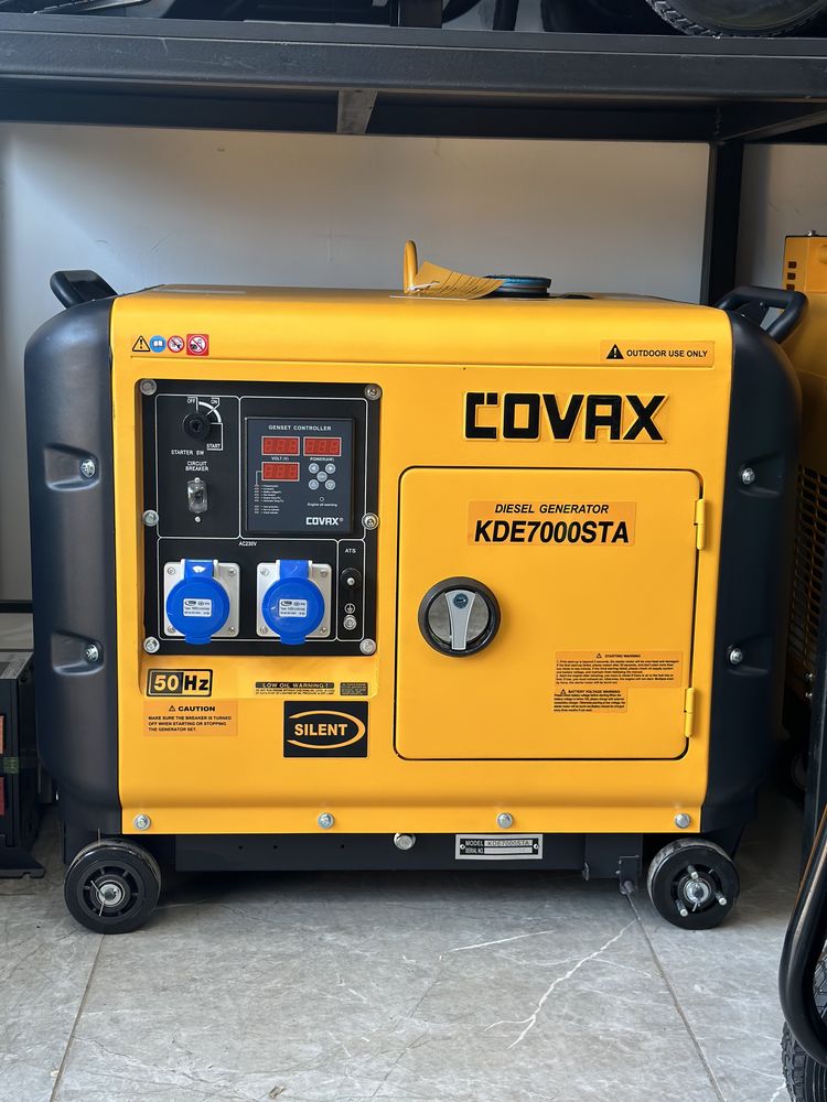 Generator Covax 7000STA 5kw ovozi eng pasi