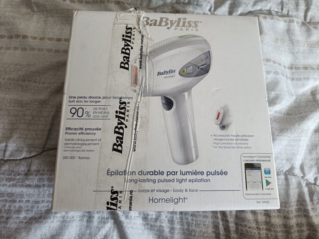 Чисто нов фотоепилатор BaByliss 200 000 импулса