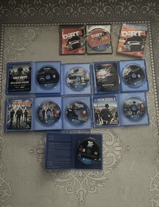 Лот от Playstation4 игри ps4