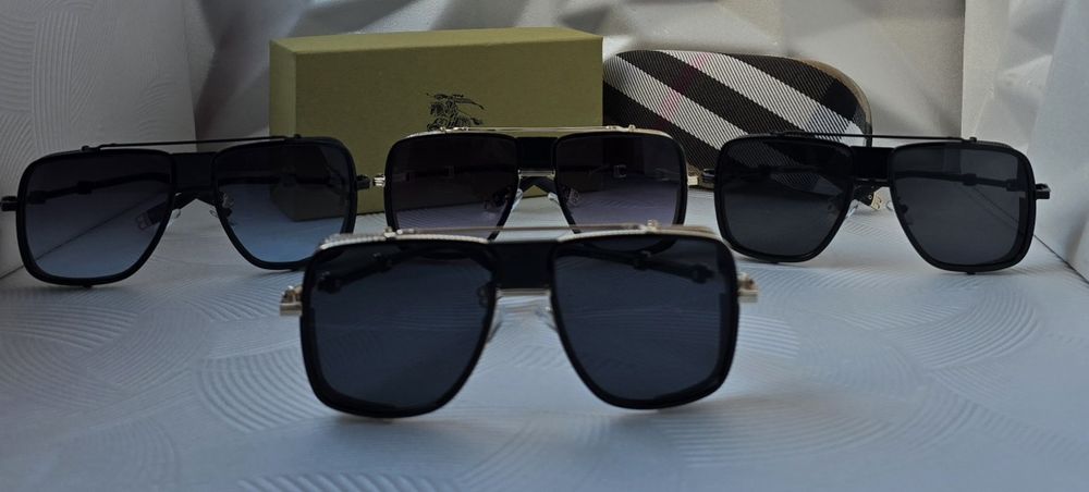 Мъжки слънчеви очила с капаци отстрани 4 цвята