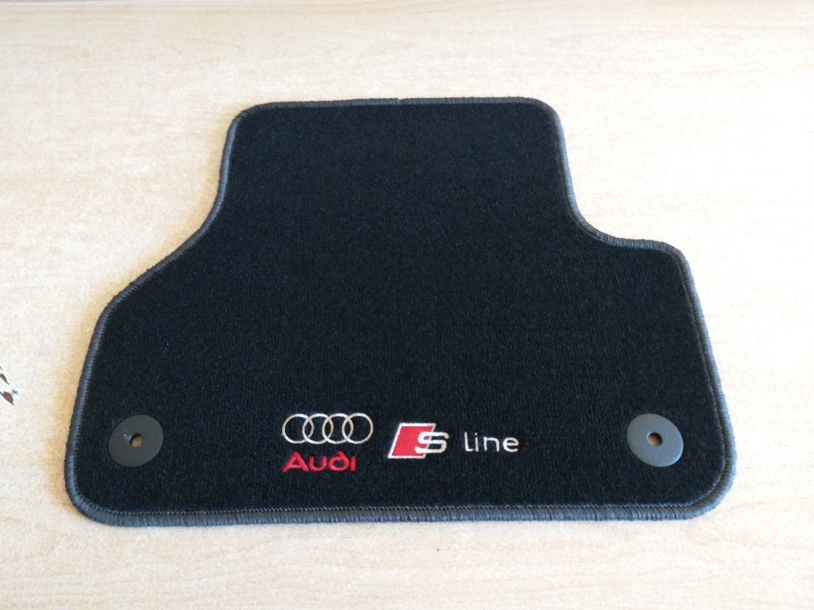 Covorase auto din mocheta dedicate Audi A4 B9-sline