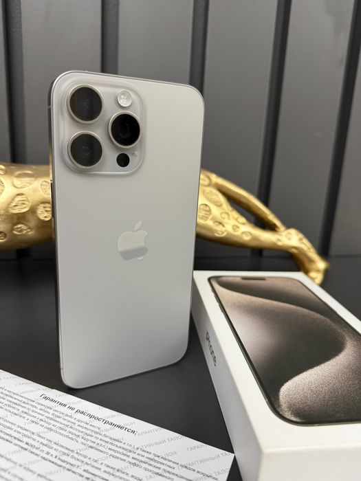 Iphone 15 pro Max Natural Titaniun 256 GB