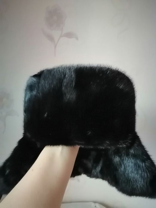 Шапка ушанка норка, новая