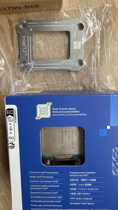 Продавам Intel core I5 12600K 10 ядрен