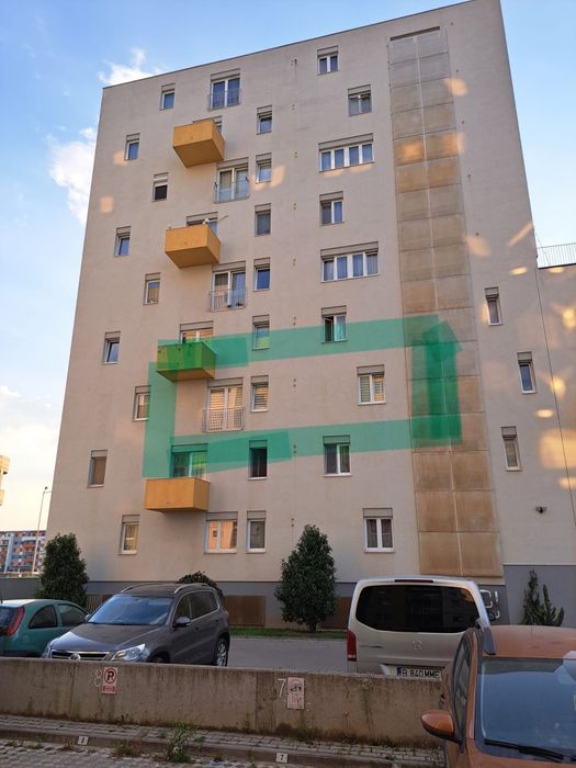 Proprietar,închiriez ap 2 camere ,zona Coresi , pret 450 euro