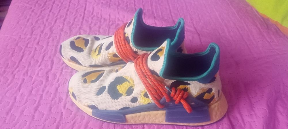 Vand adidas pharell williams hu animal print,nr 41,