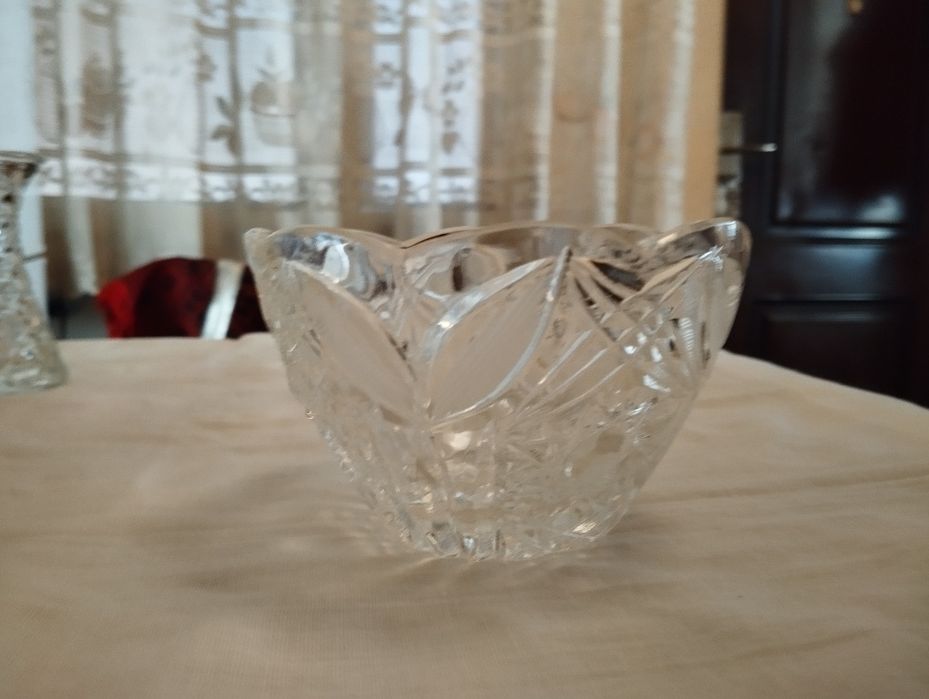 Хрусталь СССР, фужеры, вазочки, рюмки