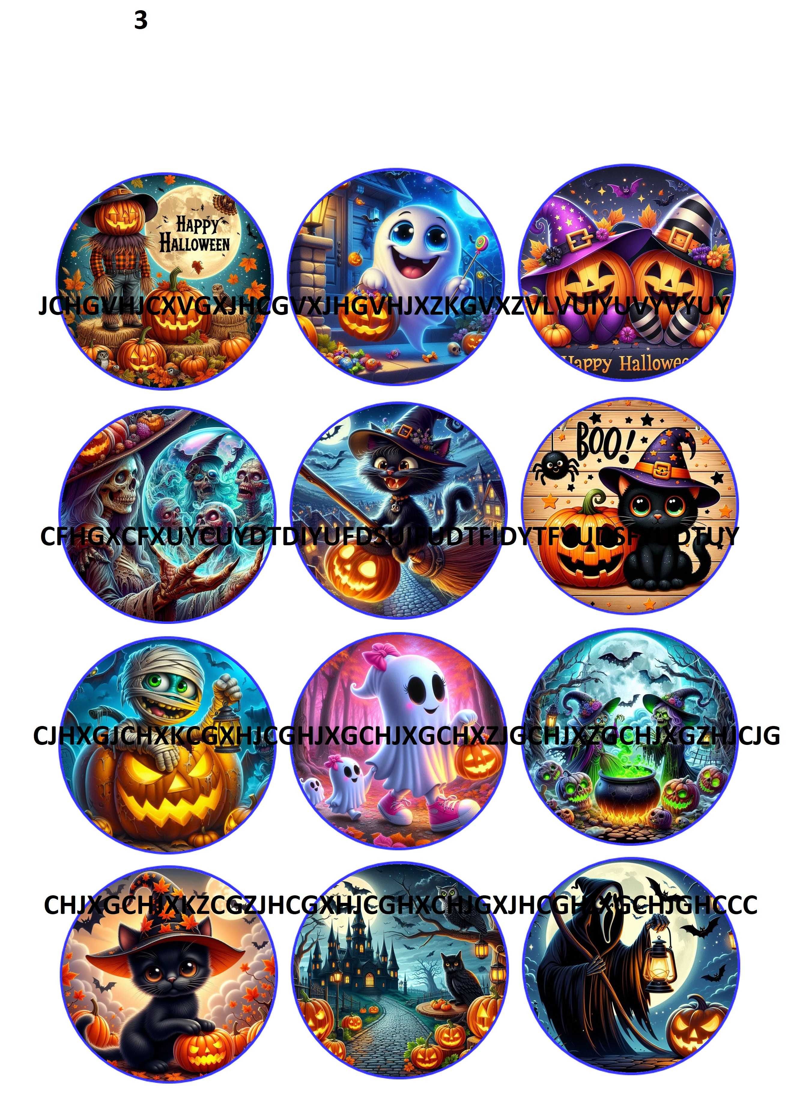 Принтове за торти, сладки, бисквитки, за Halloween и други