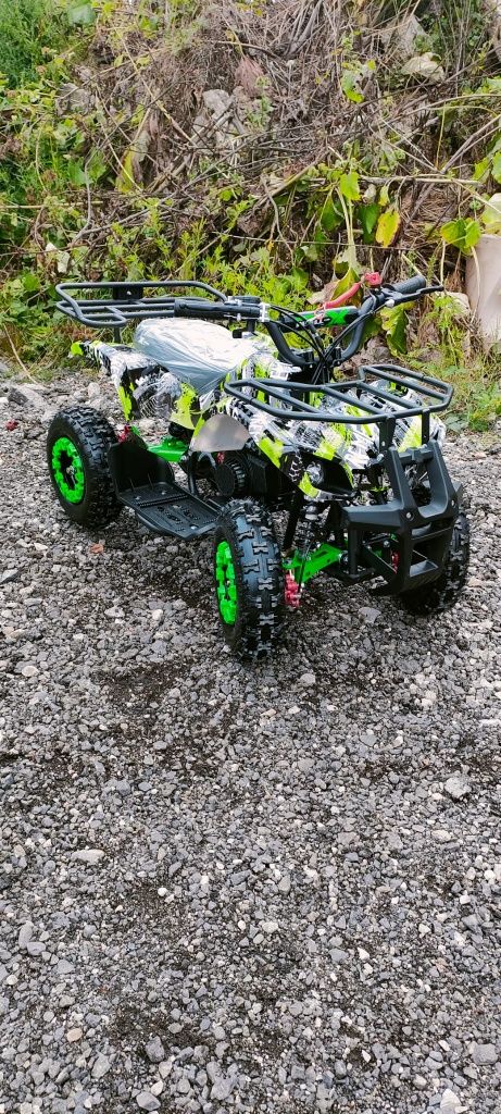 Mini Atv Quad adus din Germania pentru copii cu motor pe benzina 50 cc