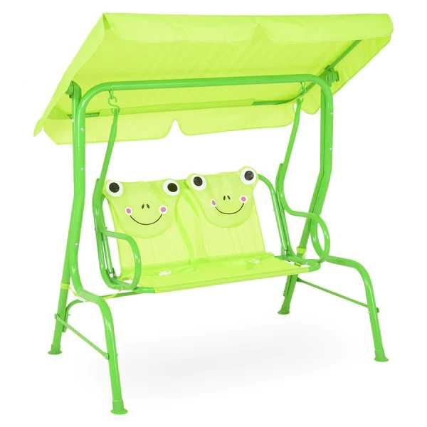 Oferta FROG Leagan copii gradina/Balansoar/Scaun suspendat Verde Nou