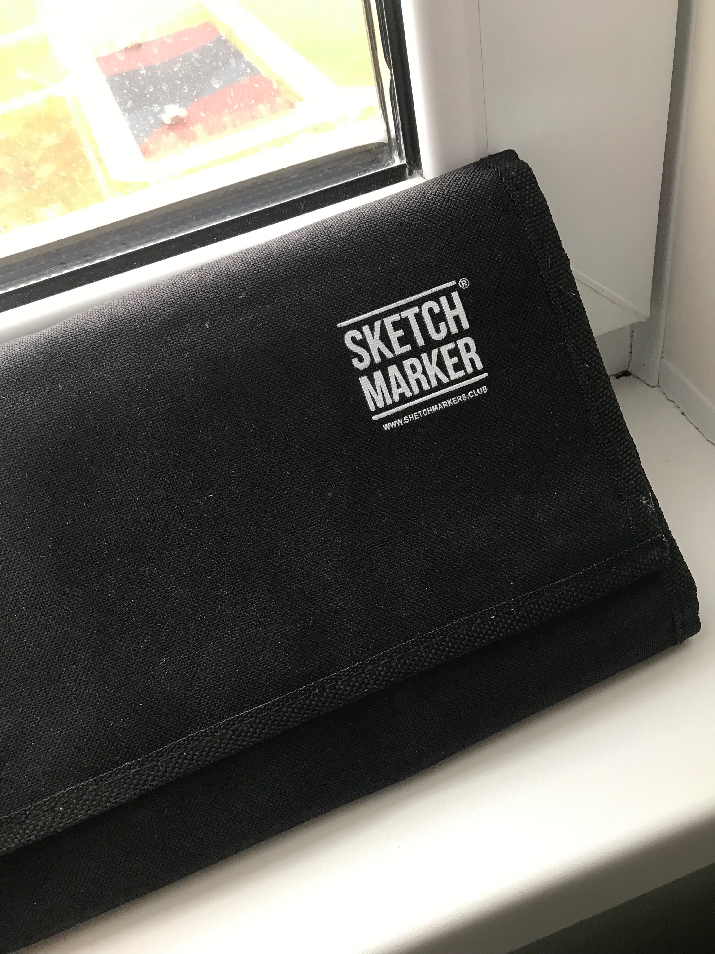 Маркеры SKETCH MARKER оригинал набор в чехле, 24 шт