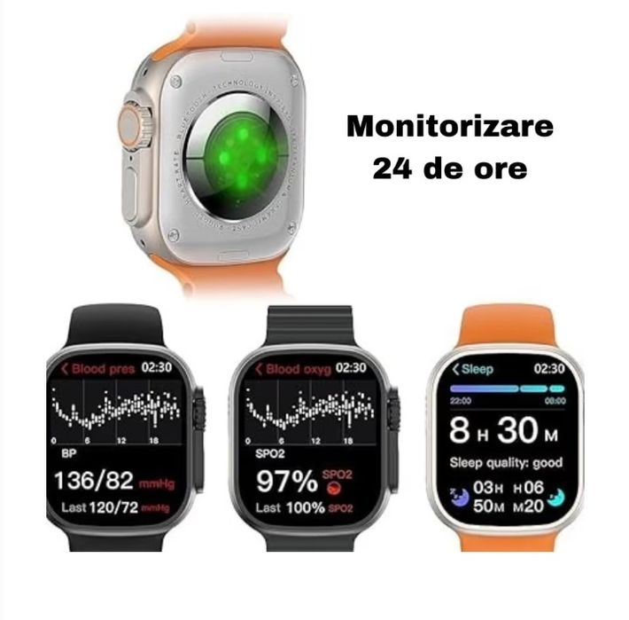 BlackFriday 69 LEI!SmartWatch Ultra / Apple Samsung Huawei Xiaomi