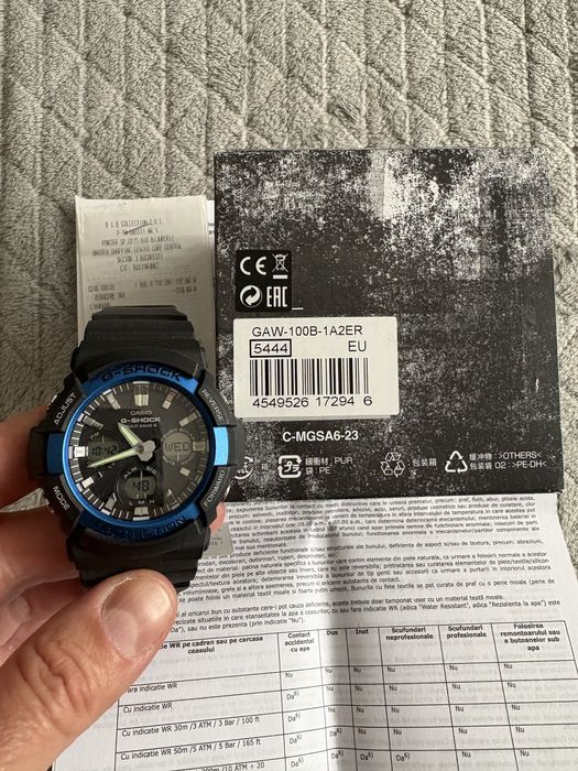 Casio G Shock GAW 100 Solar