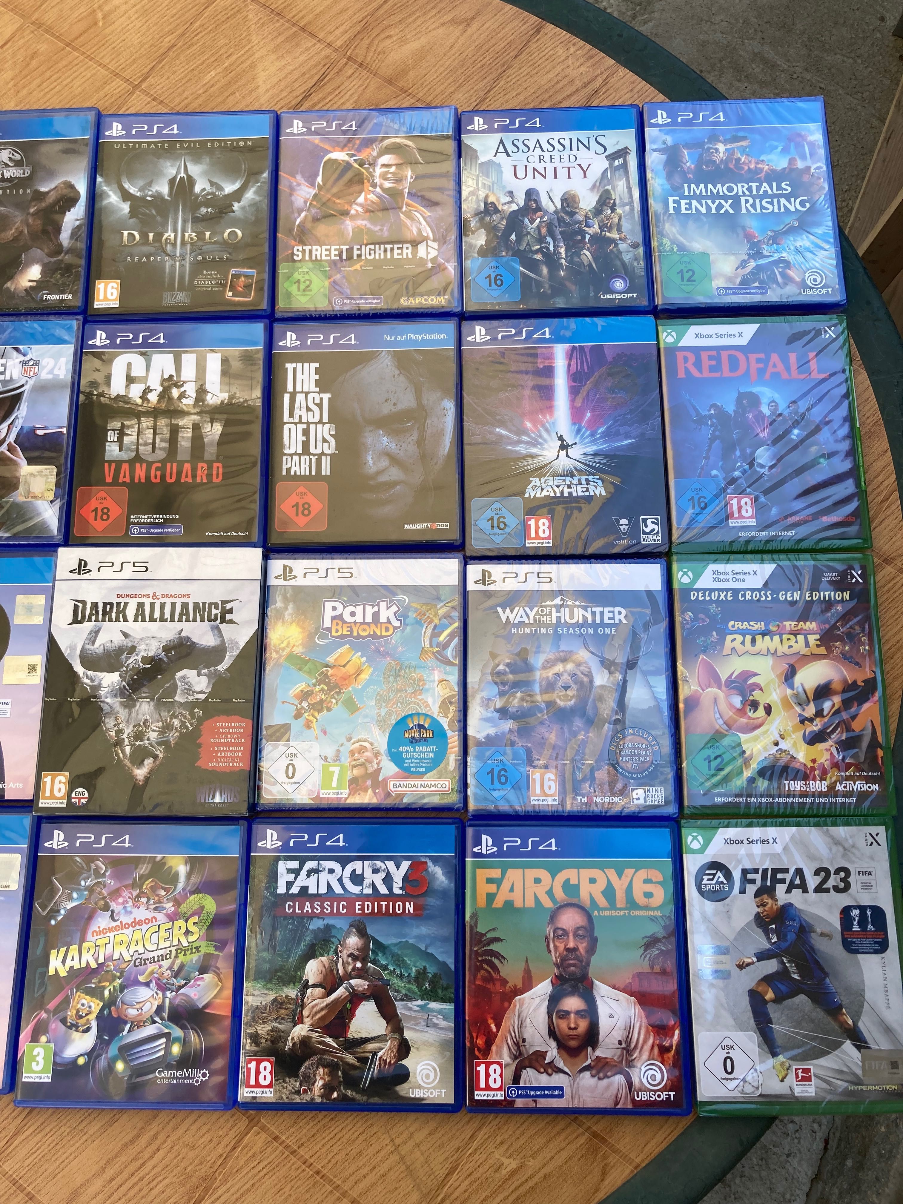 PS4 - различни игри