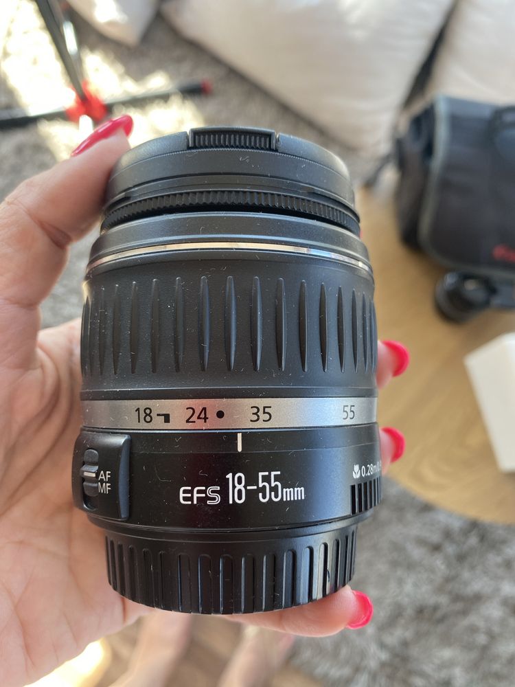 Canon 400D и обективи 50мм, 18-135, 18-55