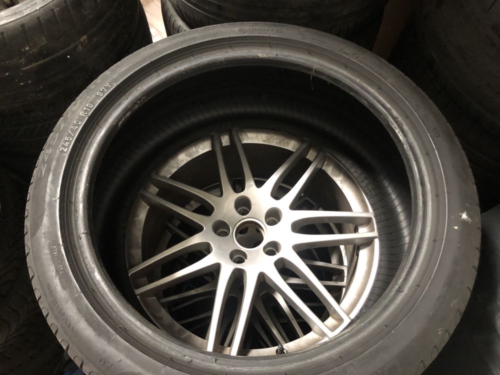 Vand jante Audi 8.5x19 ET 43 anvelope 255/35/19