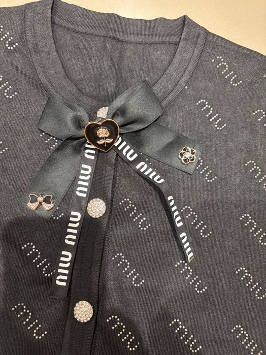 Tricou tricotat Miu Miu