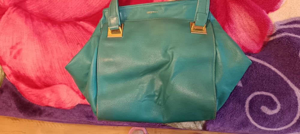 Дамска винтидж кожена чанта Moreshi