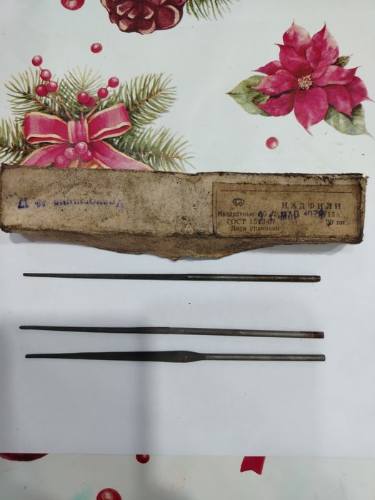 Напильник по металлу и надфили