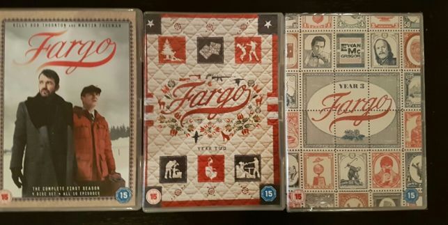 Film Serial Fargo DVD Seasons 1-3 Complete Collection. Originale