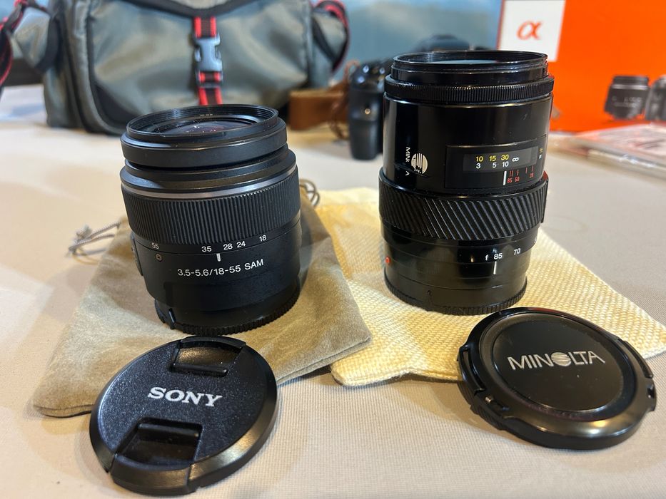 Фотоапарат Sony a65 + два обектива