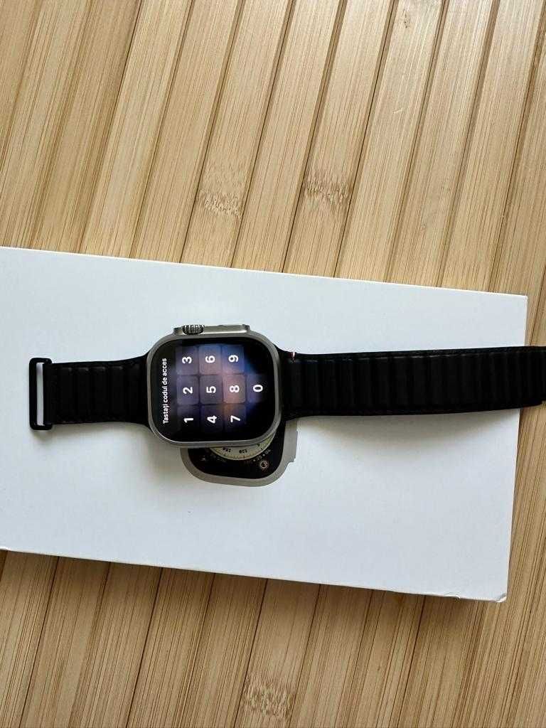 Vand Apple Watch Ultra, GPS, Cellular, Carcasa Titanium 49mm,