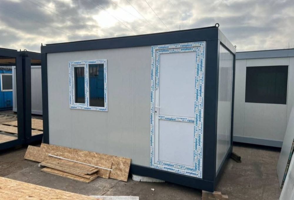 Container modular tip birou, spatiu comercial, locuinta  7 x 3m