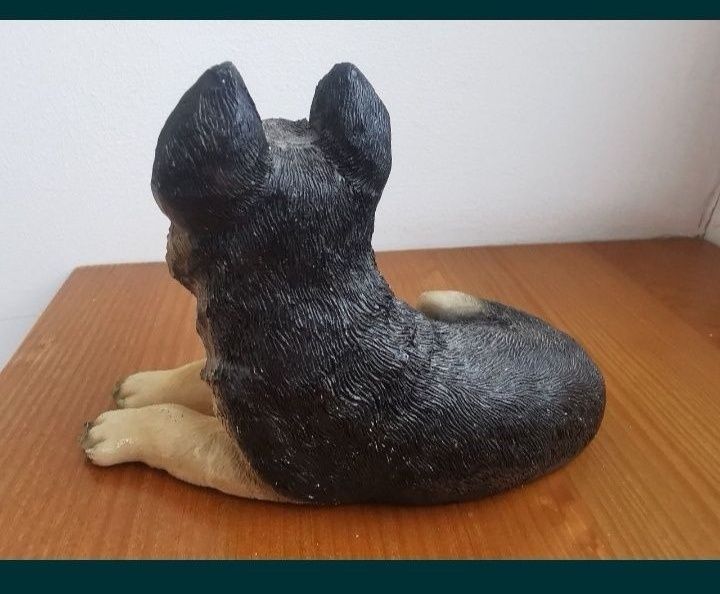 Caine lup decorațiune 18 cm