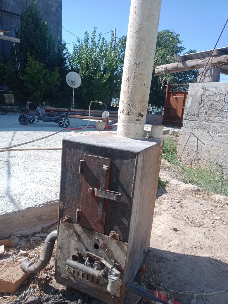 Котёл для отопления на газе и угле