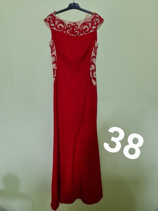 Rochie lunga rosie
