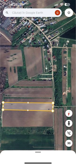 Teren intravilan Săbăreni Giurgiu