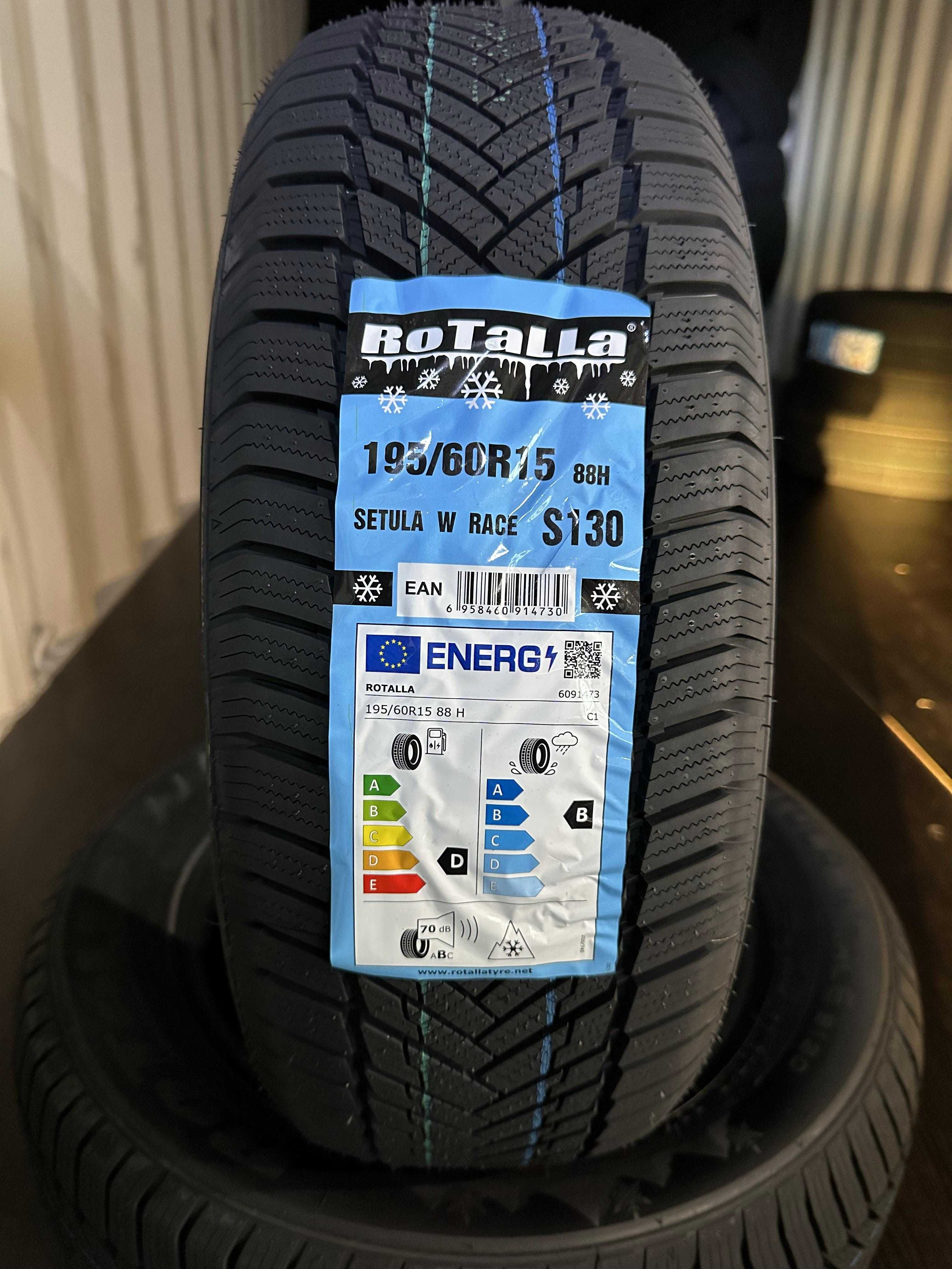 Нови Зимни Гуми Rotalla Setula W Race S130 195/60R15 88H НОВ DOT
