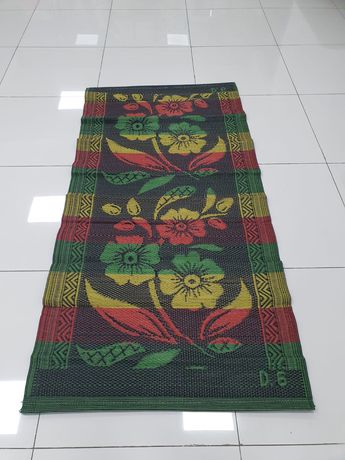 Циновка коврик для дома ковровая дорожка 90х180 см черная японская тех