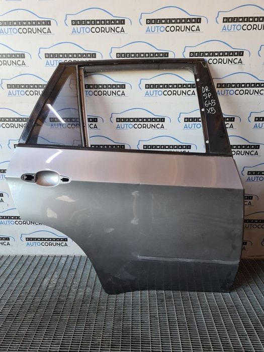 Usa Dreapta Spate BMW X5 E70 2007 - 2010 SUV 4 Usi Gri (645) FĂRĂ GEAM ȘI MACARA TREI ...