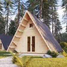 Cabane din lemn tip A