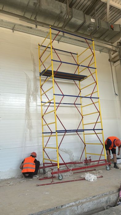 Прокат леса легкие колёсами Вышка туры от 1500