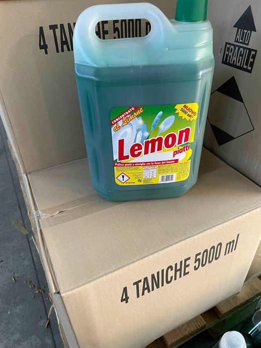 Detergent lamaie vase 5 litri  concentrat Italia en-gros min 40 buc