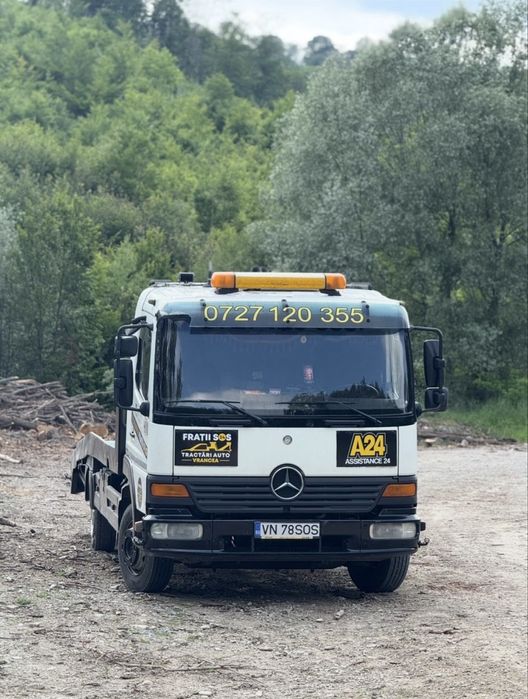 Mercedes Atego 815 Platforma transport utilaje